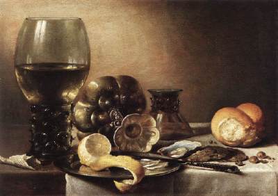 Claesz-still-life with oysters